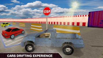 Drifting carro estacionamen 3D imagem de tela 3