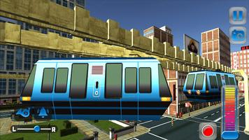 Sky Train Elevated Track: Sky Tram 3D Ride capture d'écran 2