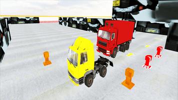 Truck Parking Real Simulator 3D Trailer Affiche