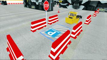 Truck Parking Real Simulator 3D Trailer capture d'écran 2