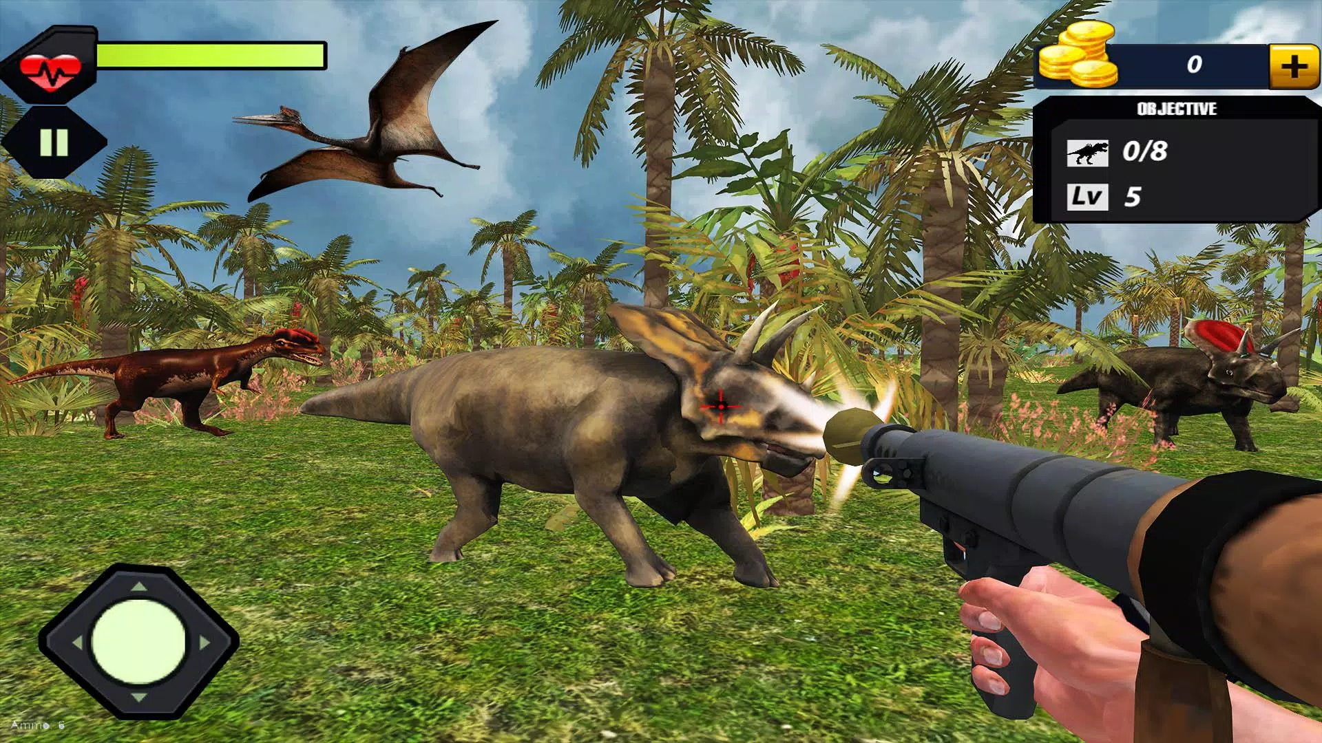 Deadly Dinosaur Hunter Shooter - Play Free Game at Friv5