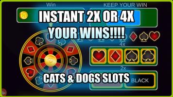 Slotmania: Kucing & Anjing Mesin Slot Gratis screenshot 2