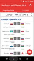 Live Scores for World Cup Russia 2018 screenshot 2