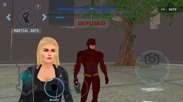 Superhero X RPG Fighting Game capture d'écran 2