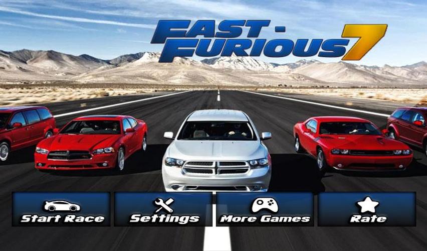 Play Fast Furious 7 Free For Android Apk Download