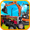 Heavy Tractor Excavator Simulator: Offroad Drive