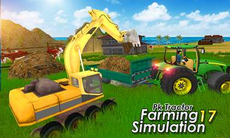 Heavy Tractor Excavator Simulator: Offroad Drive Affiche