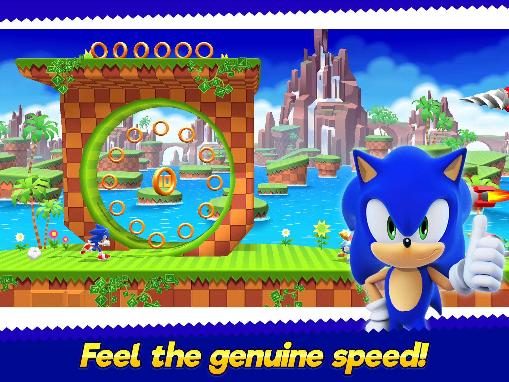 Sonic Runners Adventure Fast Action Platformer APK 1.0.0i Download