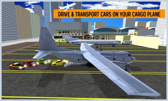 Airplane City Car Transporter capture d'écran 2