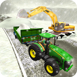 Excavator Snow Loader Tractor أيقونة