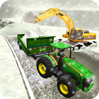 Excavator Snow Loader Tractor ikona