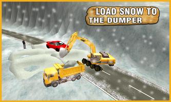 Excavator Snow Loader Tractor โปสเตอร์