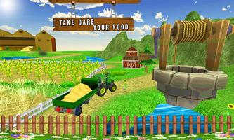 Farm Tractor Transportation 3D capture d'écran 2