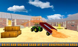 Sand Excavator Tractor  Simulator 2018 ภาพหน้าจอ 1