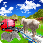 Transport Truck Zoo Animals icône