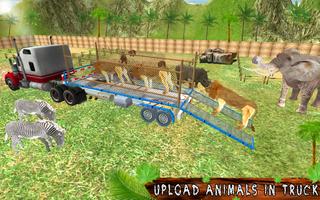 Transport Truck Zoo Animals скриншот 3