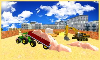 Tractor Sand Transporter Sim capture d'écran 3