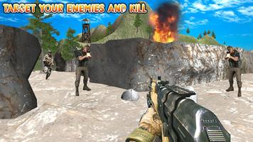 FPS Commando Action Shooting Game Affiche