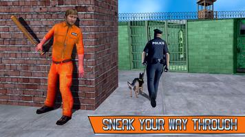 gevangenis ontsnappen spel 3d-poster