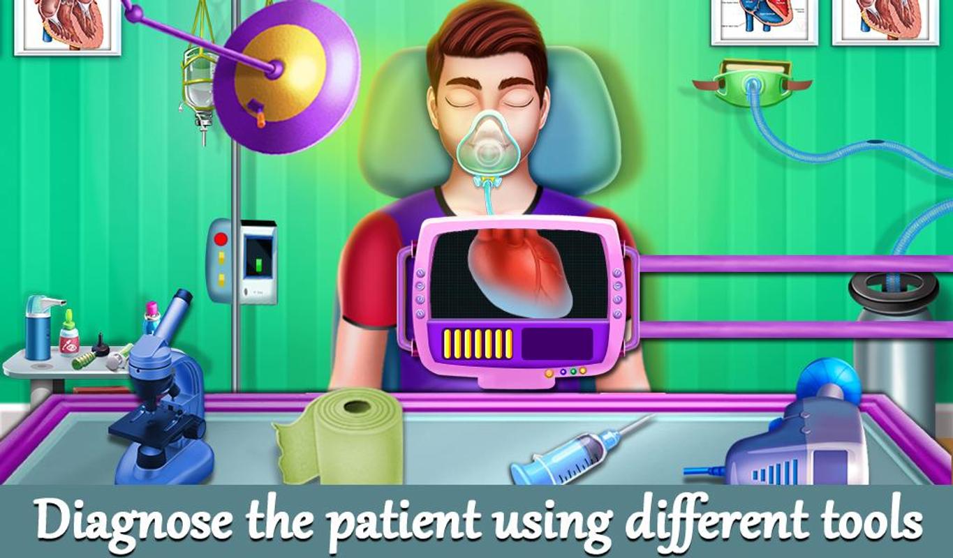 emergency heart transplant surgery simulator for android apk download