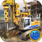 City Construction Trucks Sim أيقونة