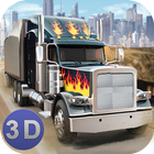 آیکون‌ American Truck Driving 3D