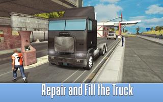 3 Schermata American Truck Driving 3D