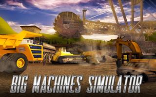 Big Machines Driving Simulator Affiche