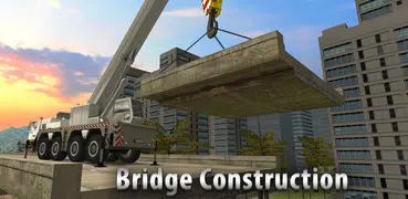 Bridge Construction Crane Sim