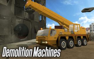 Demolition Machines Simulator पोस्टर