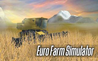 Euro Farm Simulator 3D الملصق