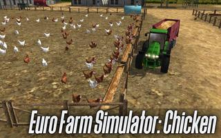Euro Farm Simulator: poulet Affiche