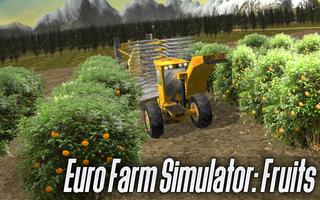歐洲農場模擬器：水果 海报