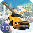 Flying Car Driver Simulator 3D icône