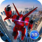 Flying Robot Simulator 3D আইকন