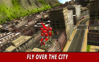 Flying Robot Simulator 3D screenshot 3