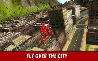 Flying Robot Simulator 3D ảnh chụp màn hình 3