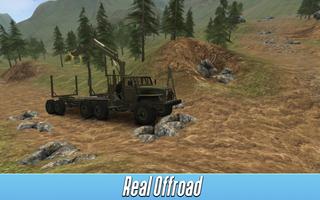 برنامه‌نما Logging Truck Simulator 3D عکس از صفحه