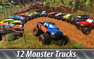 Monster Truck Offroad Rally 3D اسکرین شاٹ 1