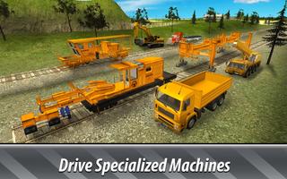 Railroad Building Simulator ảnh chụp màn hình 3