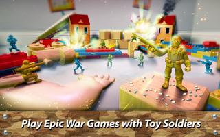 🔫 Toy Commander: Army Men Bat الملصق