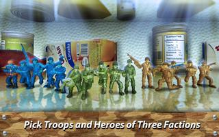🔫 Toy Commander: Army Men Bat تصوير الشاشة 1