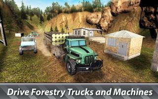 Logging Truck Simulator 3: Wor ảnh chụp màn hình 1