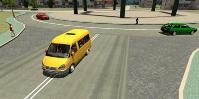Russian Minibus Simulator 3D پوسٹر