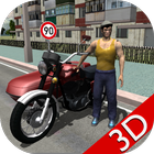 Russian Moto Race the Traffic آئیکن