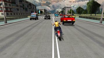 Russian Moto Race the Traffic captura de pantalla 1