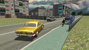 Russian Taxi Simulator 3D скриншот 1