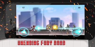 Iron Avenger - War Road Free screenshot 1