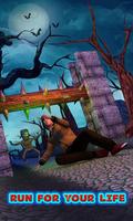 Haunted Forest Escape Run 3D Affiche