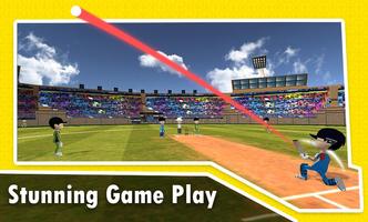 Live Cricket Battle 3D: Online پوسٹر